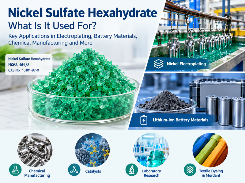What Is Nickel Sulfate Hexahydrate Used For? Applications & Benefits
